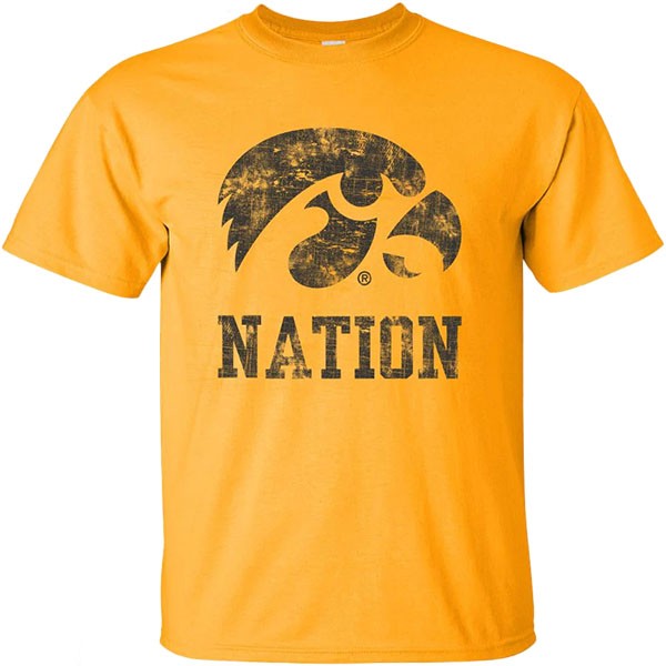 Iowa Hawkeyes Nation SS Tee