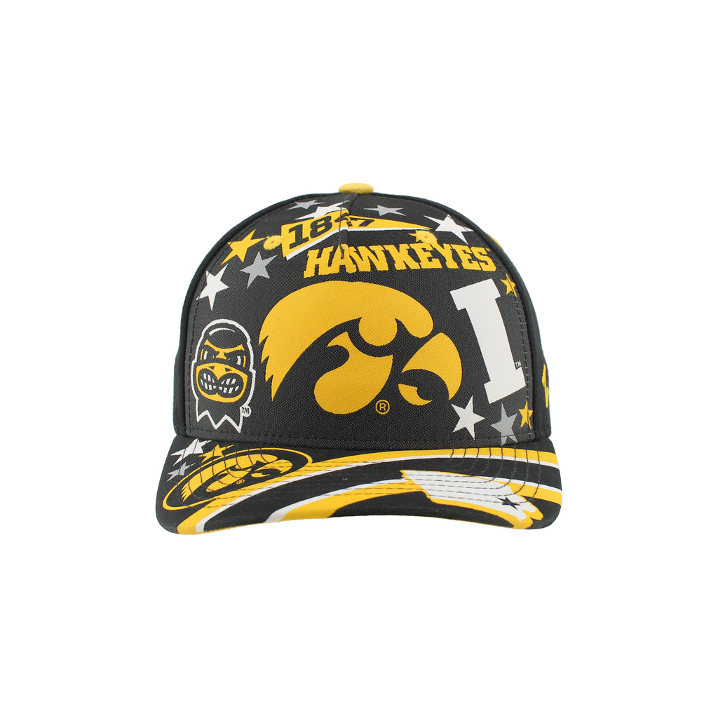 IOWA HAWKEYES CRAYSTAR YOUTH ADJUSTABLE HAT