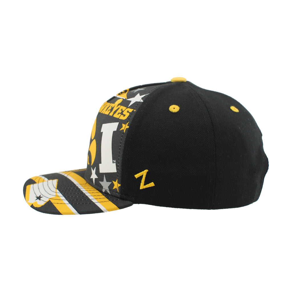 IOWA HAWKEYES CRAYSTAR YOUTH ADJUSTABLE HAT