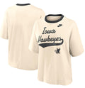Nike Iowa Hawkeyes Retro Script Ringer T-Shirt