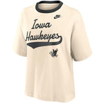 Nike Iowa Hawkeyes Retro Script Ringer T-Shirt