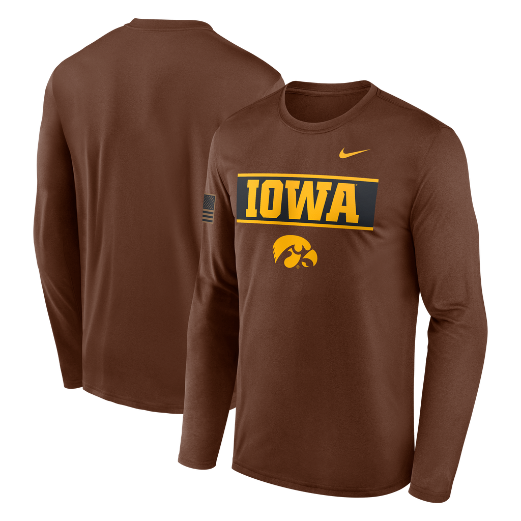 Iowa Hawkeyes Nike Dri-Fit Legend Tee