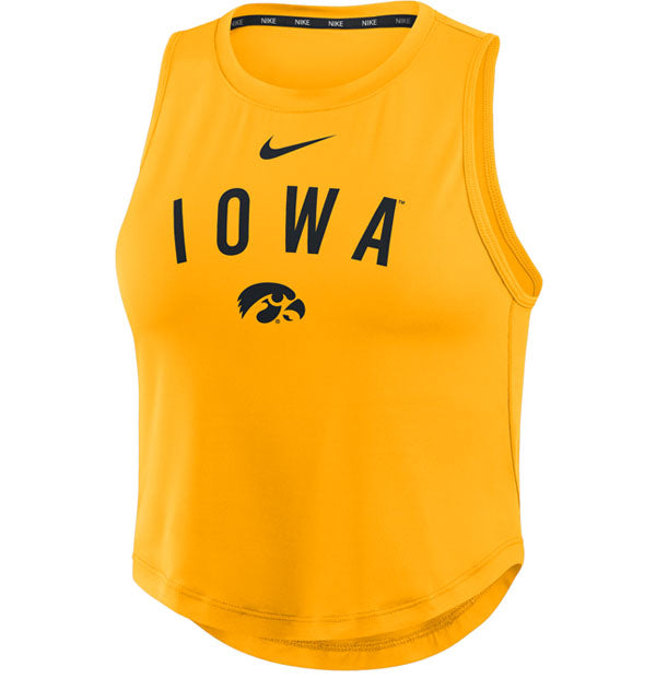 Iowa Hawkeyes Women's Dri-Fit Crop Tank