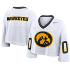 Nike Iowa Hawkeyes Women's Cropped Football Jersey