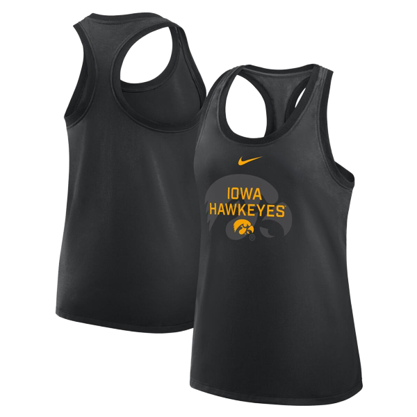 Iowa Hawkeyes Women's Racerback Shadow Tank