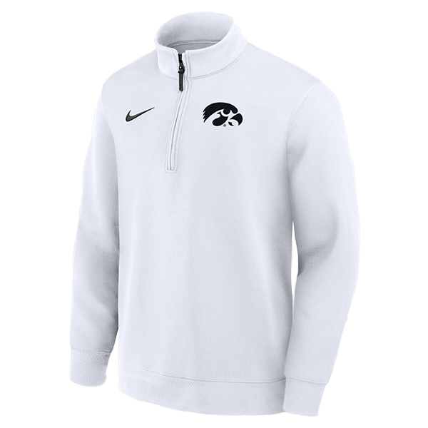 Nike Iowa Hawkeyes Coaches Dri-FIT Half-Zip Pullover
