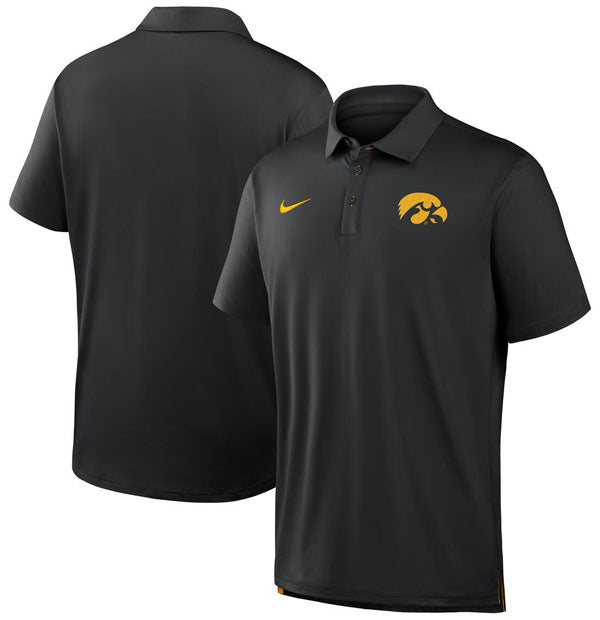 Iowa Hawkeyes Nike Tour Polo