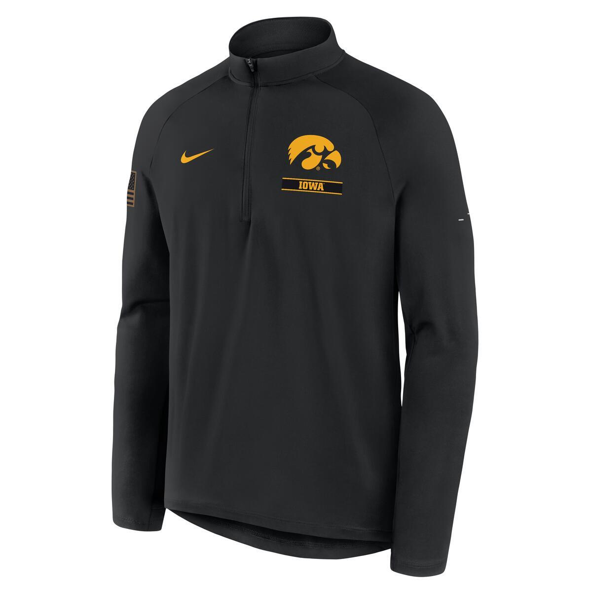 Iowa Hawkeyes Men's Nike Stride Half Zip
