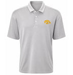 Iowa Hawkeyes Ellipse Polo Carbon Tigerhawk