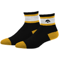 IOWA HAWKEYES CUFF STRIPE SOCKS