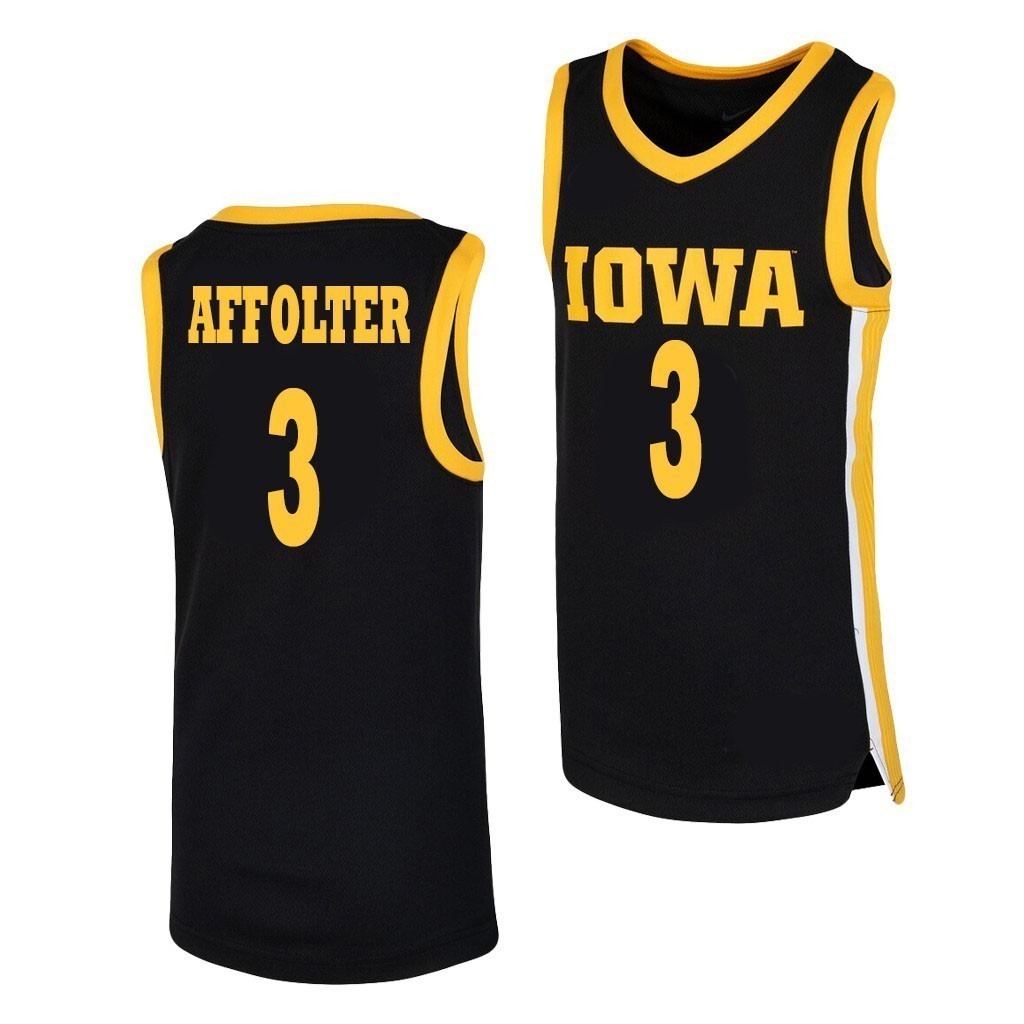 Iowa Hawkeyes Youth Basketball Player Jersey