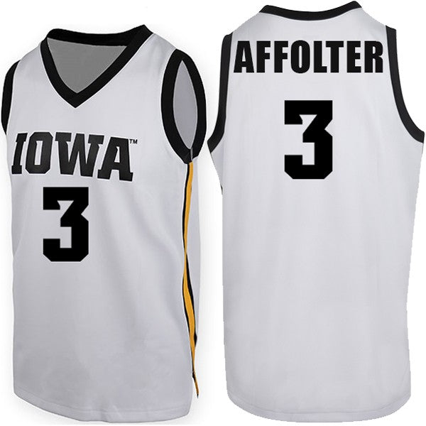 Iowa Hawkeyes Youth Basketball Player Jersey