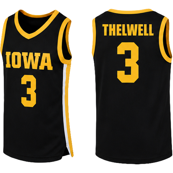 Iowa Hawkeyes Basketball Player Jersey