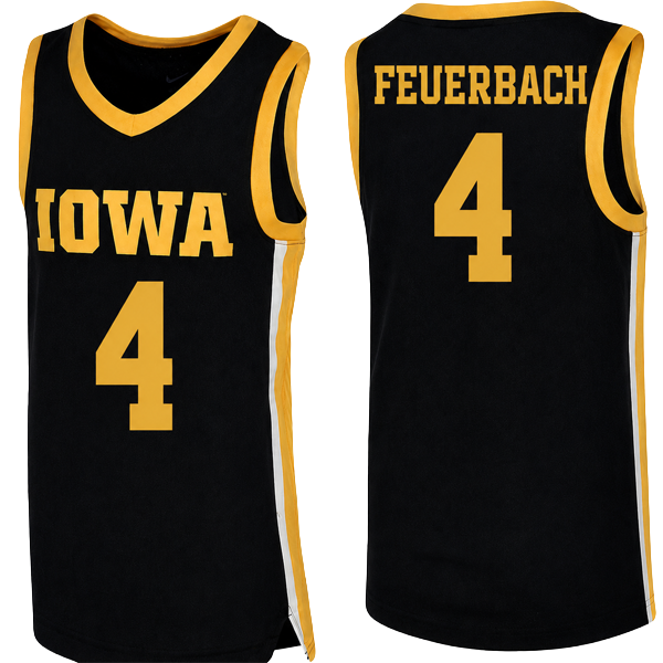 Iowa Hawkeyes Basketball Player Jersey