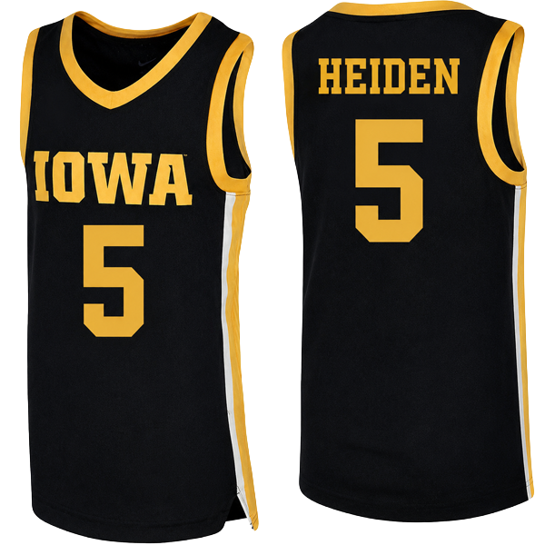 Iowa Hawkeyes Youth Basketball Player Jersey