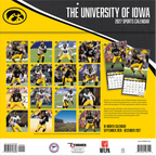 Iowa Hawkeyes 2027 Wall Calendar