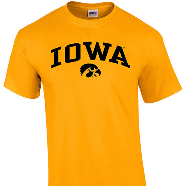 Iowa Hawkeyes Youth Arch Logo Tee