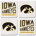 Iowa Hawkeyes 4 Pack Coaster Set