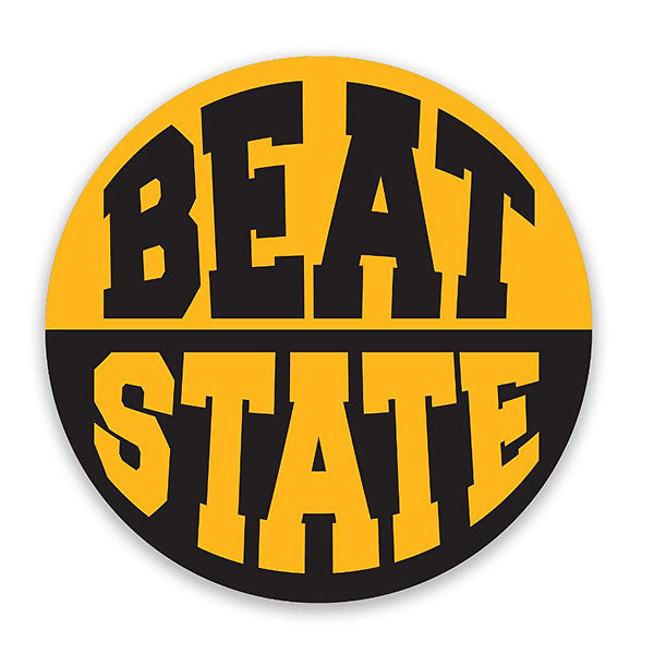 IOWA BUTTON BEAT STATE