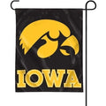 Iowa Hawkeyes Logo Garden Flag