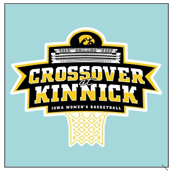 Iowa Hawkeyes Crossover 3/Pack Decal