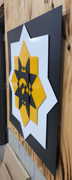 Iowa Hawkeyes Barn Quilt