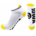 IOWA FOOTIE SOCK WHITE &