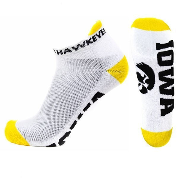 IOWA FOOTIE SOCK WHITE &
