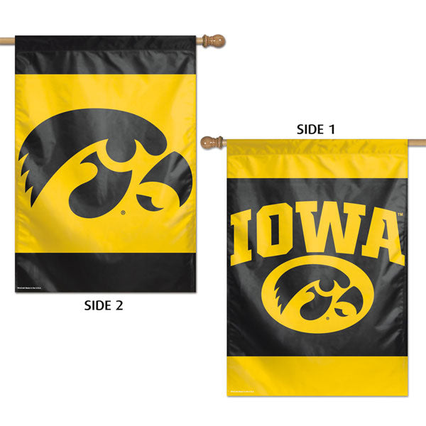 IOWA VERT FLAG 2-SIDED 28X40