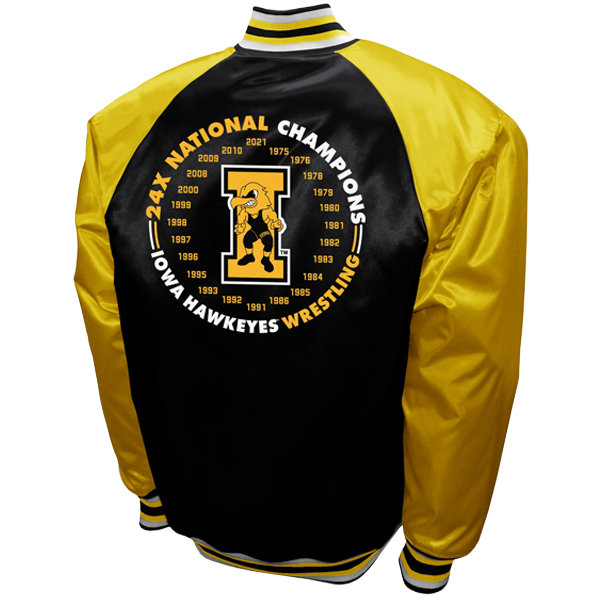Iowa Hawkeyes Wrestling Champion Jacket