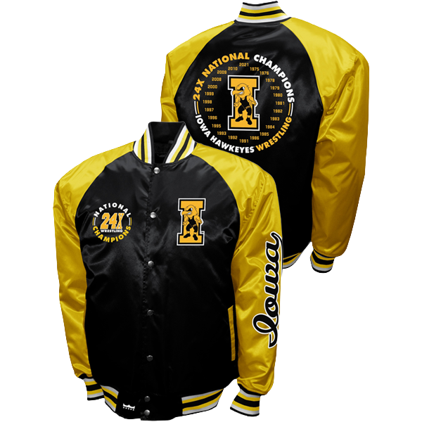 Iowa Hawkeyes Wrestling Champion Jacket