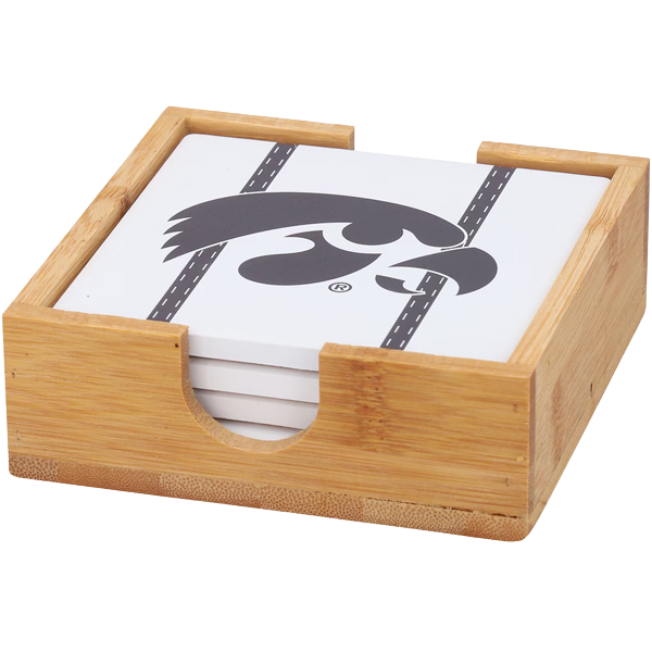 IOWA TEAM UNIFORM COASTER SET