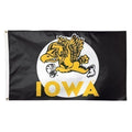 Iowa Hawkeyes Vintage Football Flag