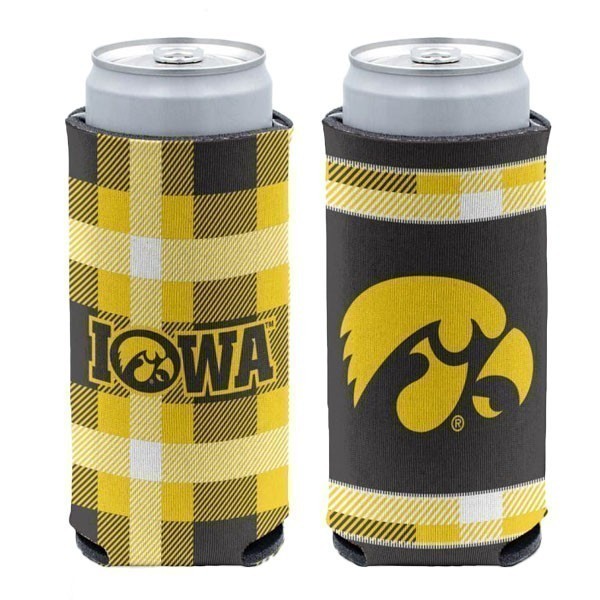 Iowa Hawkeyes HH and IOWA Slim Can Cooler