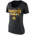 Iowa Hawkeyes Women's Sideline Scoop Tee