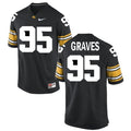 Iowa Hawkeyes Nike Football Player Youth Jersey