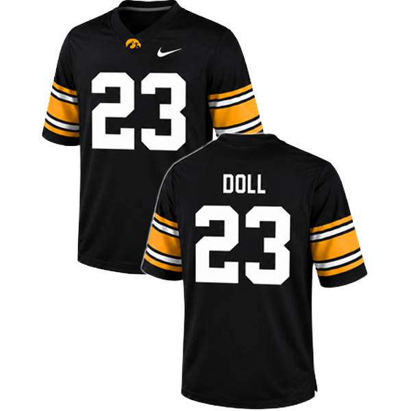 Iowa Hawkeyes Nike Football Player Youth Jersey