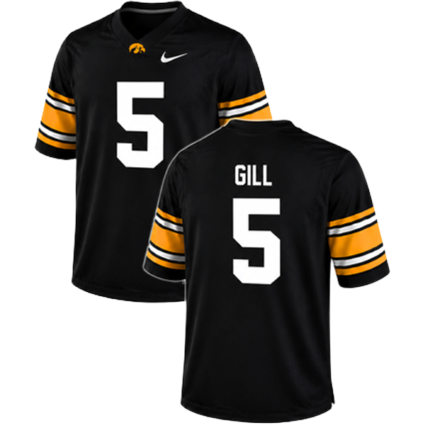 Iowa Hawkeyes Nike Football Player Youth Jersey