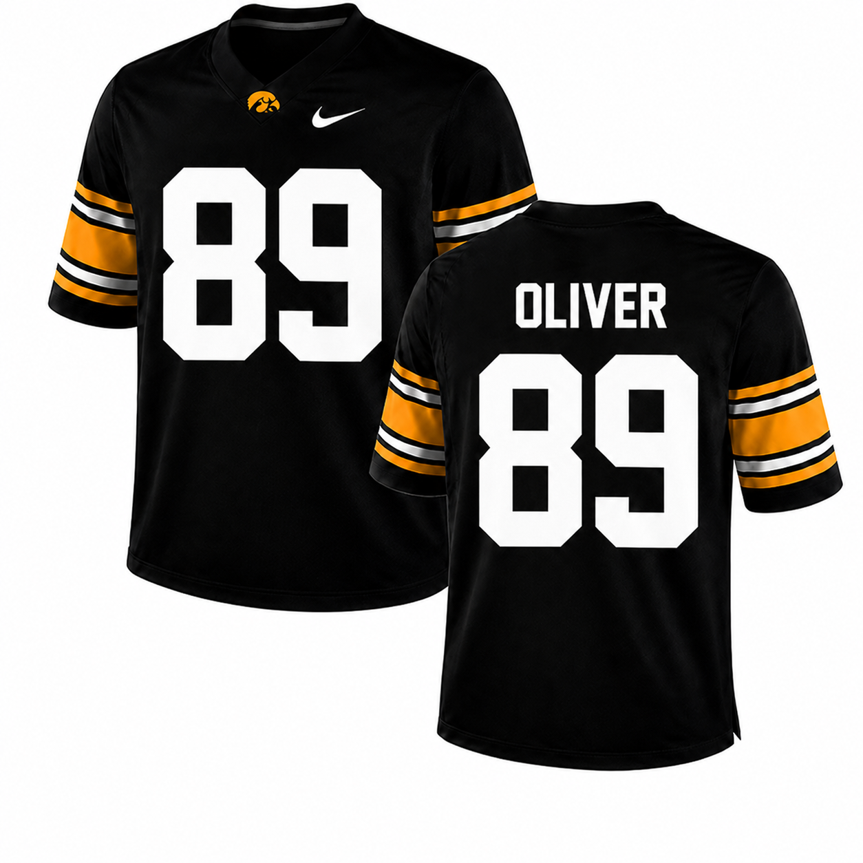 Iowa Hawkeyes Nike Football Player Youth Jersey