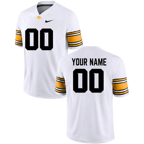 Iowa Hawkeyes Nike Football Customized Jersey