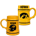 IOWA HAWKEYE CERAMIC STEIN