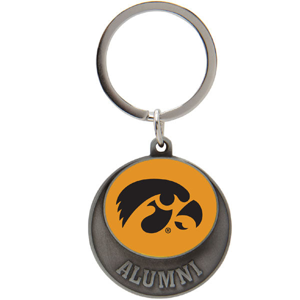 Iowa Hawkeyes Alumni Key Chain