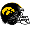 Iowa Hawkeyes Football Helmet Decal 3X2