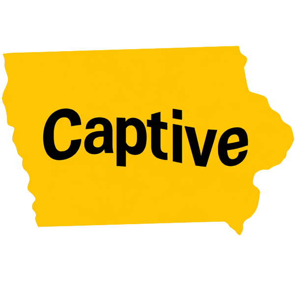 IOWA CAPTIVE 3X2 MINI DECAL