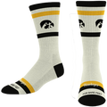 IOWA HAWKEYES STRIPE FAME SOCKS