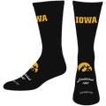 IOWA HAWKEYES ESTABLISHED SOCKS
