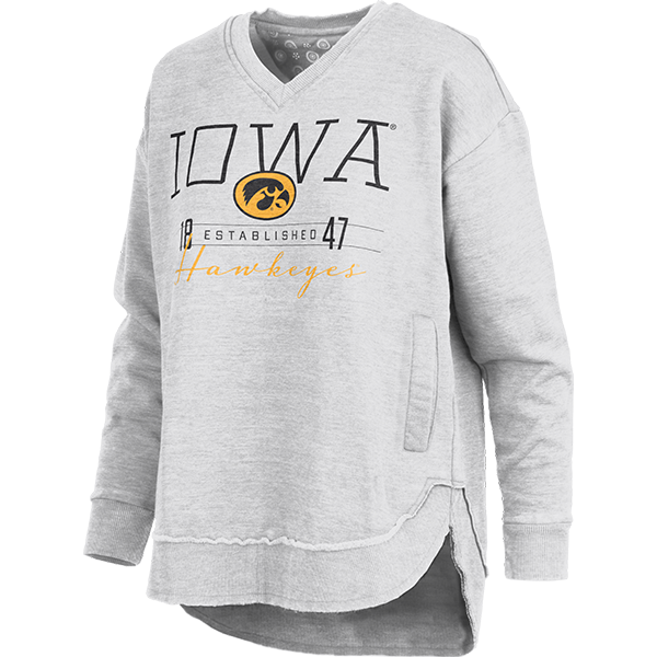 Iowa Hawkeyes Marcus East Hill V-Neck Fleece