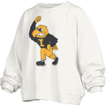 Iowa Hawkeyes Textured Puff Print Fleece