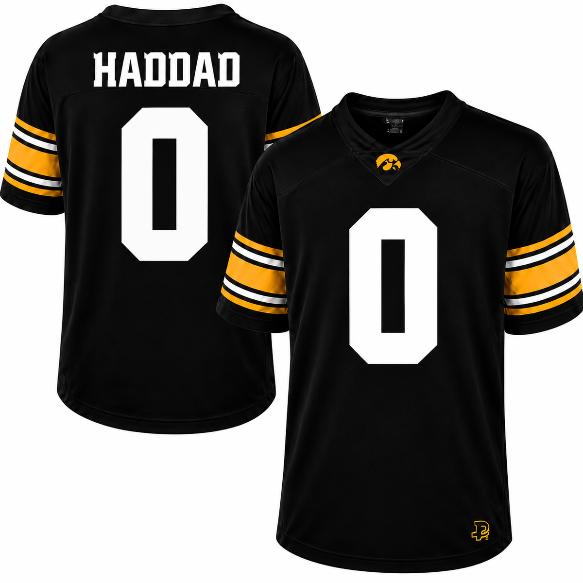 Iowa Hawkeyes Custom Football Player Jersey