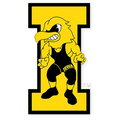 IOWA VINTAGE WRESTLING HERKY DECAL